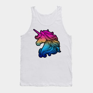 Magical Unicorn Rainbow Tank Top